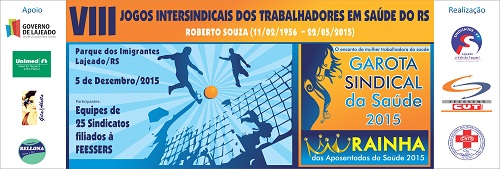 VIII JOGOS INTERSINDICAIS DA SAÚDE 2015